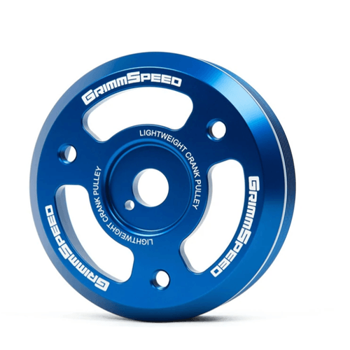 Lightweight Crank Pulley BLUE - Subaru FA/FB Engines [Equipped w/1-Piece OEM Pulley]