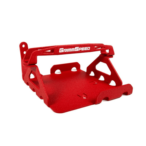 Lightweight Battery Mount Kit RED - Subaru 08-20 WRX/STI