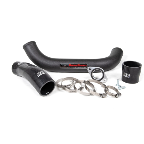 Top Mount Intercooler Charge Pipe Kit BLACK - Subaru 15+WRX