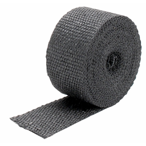 Exhaust Wrap  2" x 25ft - Black