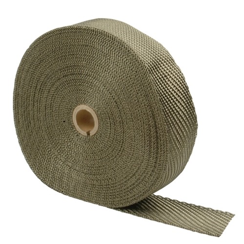 Exhaust Wrap  2" x 100ft - Titanium