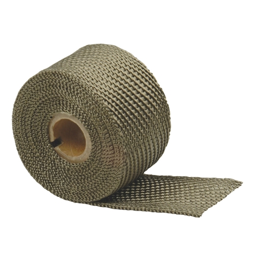 Exhaust Wrap  2" x 25ft - Titanium