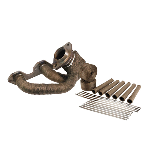 Exhaust Wrap Kit - Header Wrap - Jeep® JK - 2007-2011 - Titanium