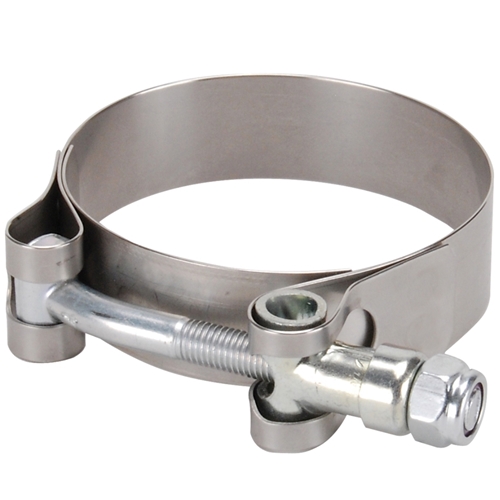 Stainless Clamp 2.25" to 2.56" - Wide Band Clamp, 1 per pack