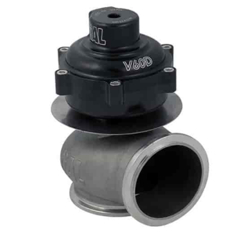 V60D wastegate .4 bar (5.96 psi) Black