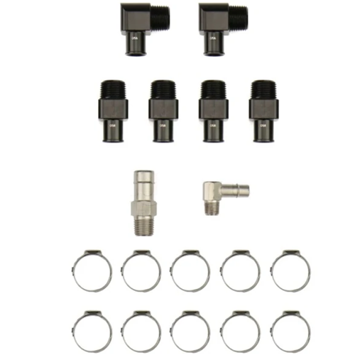 Upgraded AOS CNC Aluminum Fitting Kit