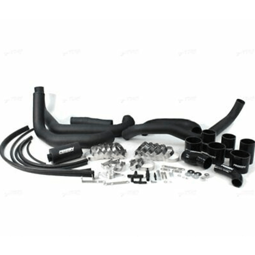 Boost Tube Box 08-14 WRX Black Boost Tubes with Black Couplers