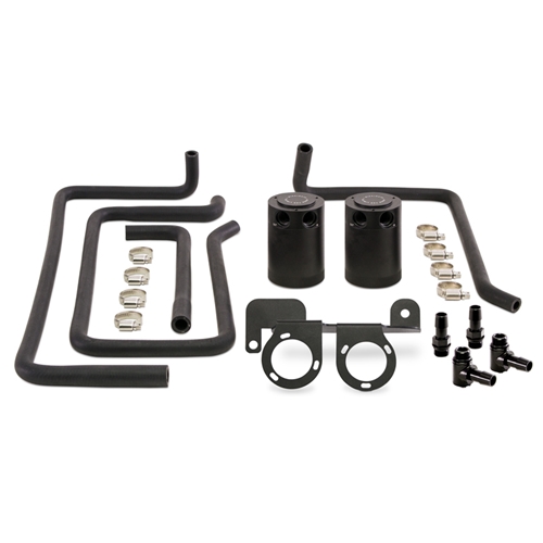 Mishimoto Infiniti G37 Baffled Oil Catch Can Kit, 2007-2013 PreSale