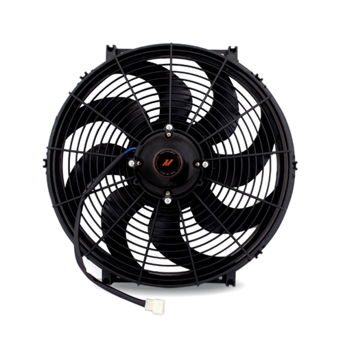 Mishimoto Race Line, High-Flow Fan, 16in Black