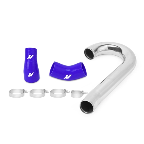 Mishimoto Mitsubishi Lancer Evolution 7/8/9 Lower Intercooler Pipe Kit, Blue, 2001-2007