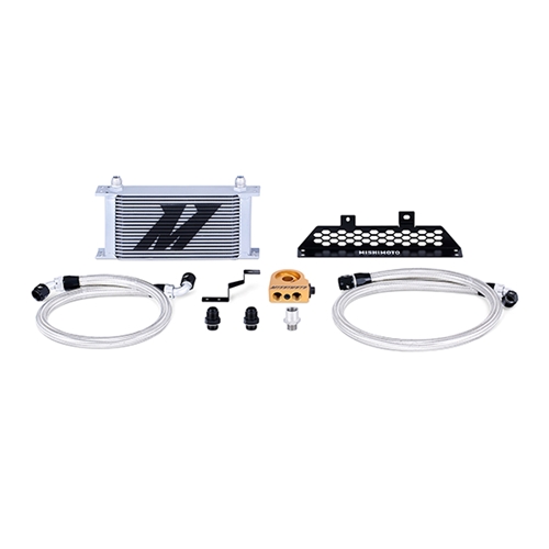 Mishimoto Ford Focus ST Oil Cooler Kit, 2013-2018 Silver Thermostatic