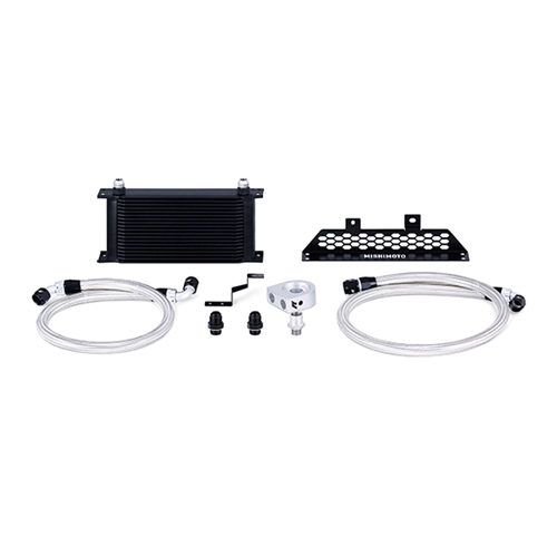 Mishimoto Ford Focus ST Oil Cooler Kit, 2013-2018 Black Non-Thermostatic