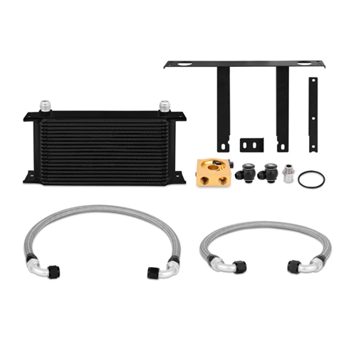 Mishimoto Hyundai Genesis Coupe 2.0T Thermostatic Oil Cooler Kit, Black