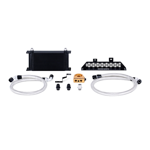 Mishimoto Ford Focus ST Oil Cooler Kit, 2013-2018 Black Thermostatic