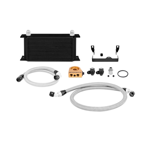 Mishimoto 2006-2007 Subaru WRX/STi Thermostatic Oil Cooler Kit, Black