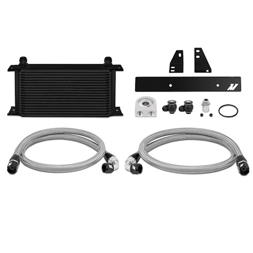 Mishimoto Nissan 370Z, 2009+ / Infiniti G37, 2008+ (Coupe only) Oil Cooler Kit, Black