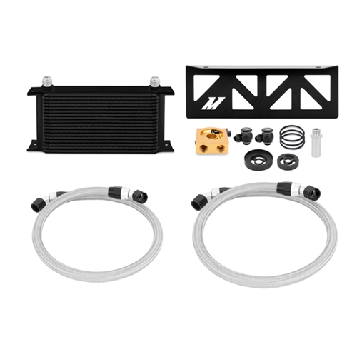 Mishimoto Subaru BRZ / Scion FR-S Thermostatic Oil Cooler Kit, Black, 2013+