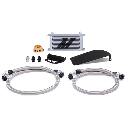 Mishimoto Honda Civic Type R Direct Fit Oil Cooler Kit, 2017+, Silver