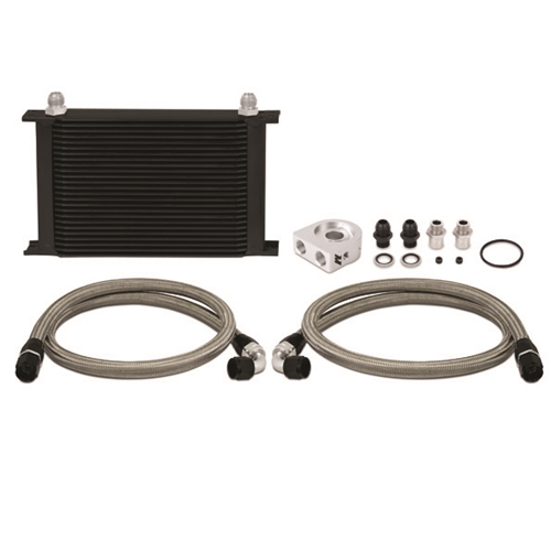 Mishimoto Universal Oil Cooler Kit, Black, 25 Row