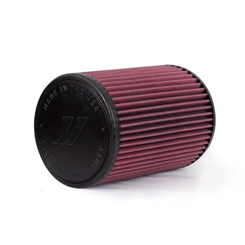 Mishimoto Performance Air Filter, 4in Inlet, 6in Filter Length