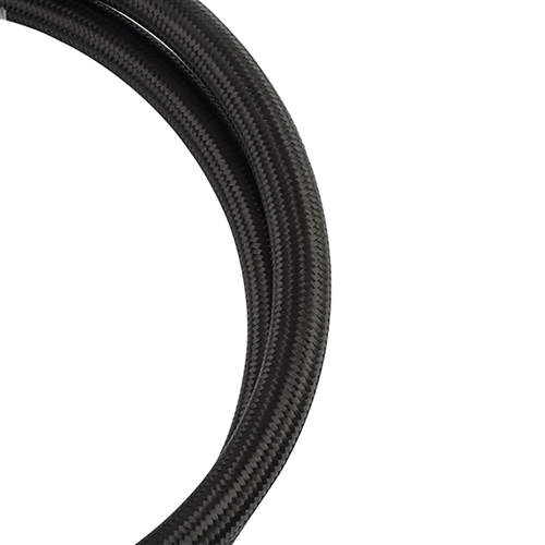 Mishimoto -6AN Braided Line, Black Nylon - 10ft