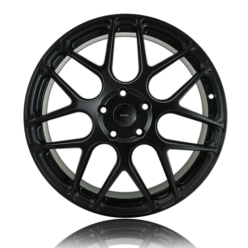 RF01 19x8.5 +32 offset 5x112 66.5 Ball Matt Black