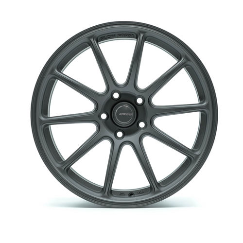 RF03RR 18x9.5 +38 offset 5x114.3 73.1 Cone Matt Gunmetal