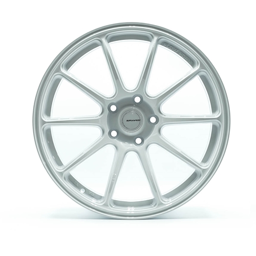 RF03RR 18x9.5 +38 offset 5x114.3 73.1 Cone Speed White