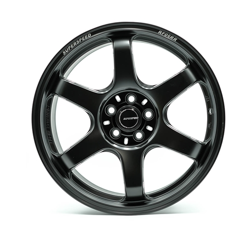 RF06RR 17x8 +35 offset 5x114.3 73.1 Cone Matt Black