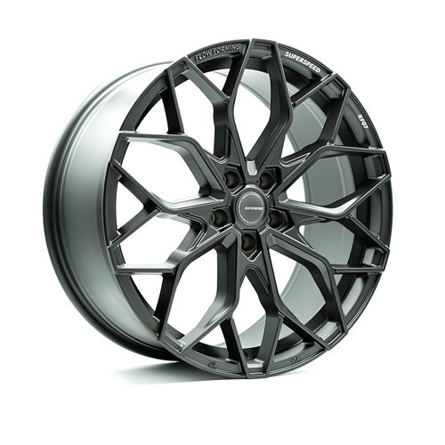 RF07 20x9 +25 offset 5x112  66.6 Ball Matt Gunmetal