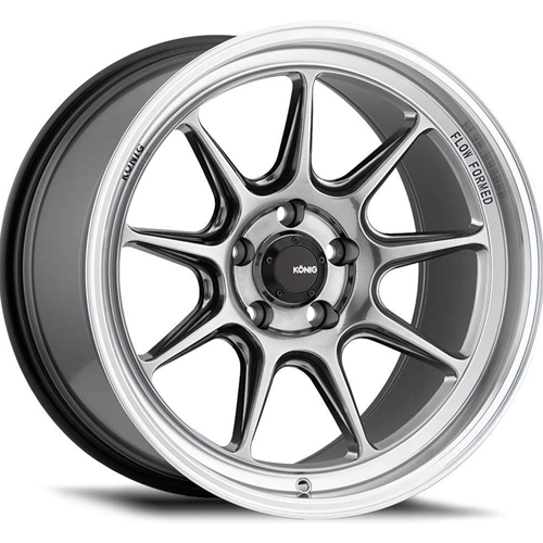 KONIG COUNTERGRAM 19x10B 5x114.3 ET25 HYPER CHROME / MACHINED LIP