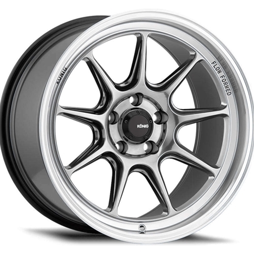 KONIG COUNTERGRAM 19x11B 5x114.3 ET18 HYPER CHROME / MACHINED LIP