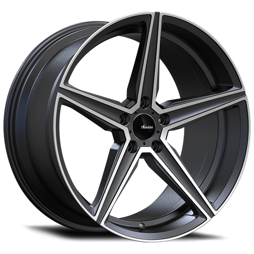 ADVANTI RACING CAMMINO 18x8 5x108 ET45 MATTE GREY MACHINE FACE