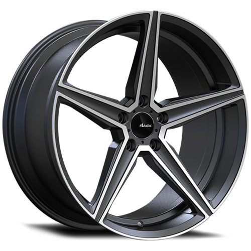 ADVANTI RACING CAMMINO 18x9 5x108 ET45 MATTE GREY MACHINE FACE