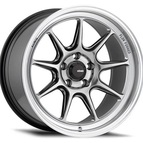 KONIG COUNTERGRAM 15x7.5 4X100 ET35 HYPER CHROME / MACHINED LIP