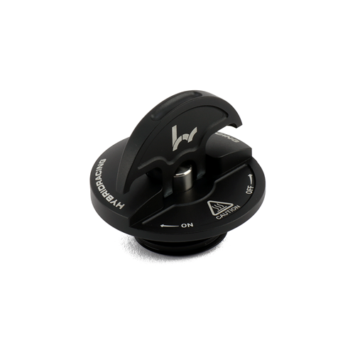 HYBRID RACING V2 SLIM OIL CAP (HONDA & ACURA) - BLACK