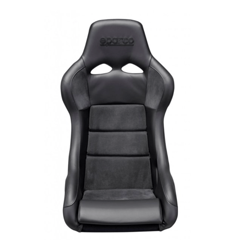 SEAT QRT PERF LTHR/ALC BLK/GRY