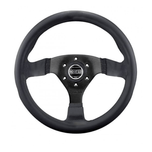 SPARCO STEERING WHEEL STRADA PERF BLK/BLK