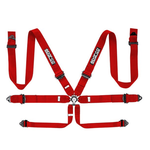 BELT 6 PNT 3IN ALUM RED