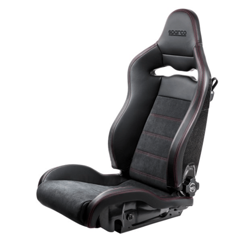 SEAT SPX GLOSS BLK/RED RT