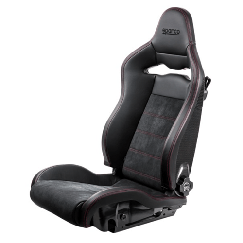 SEAT SPX MATTE BLK/RED RT