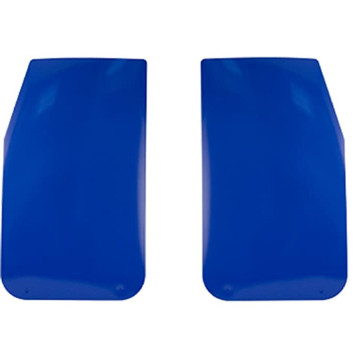 MUD FLAP PAIR BLUE