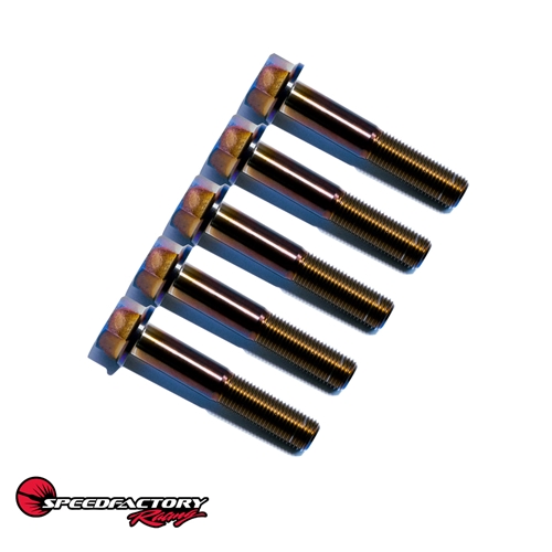 SpeedFactory Titanium Transmission to Engine Bolt Kit (BRUNT) - B-Series FWD/AWD, D-Series FWD