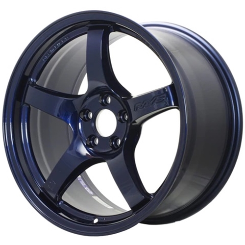 Gram Lights 57CR 18x10.5 +12 5x114.3 Eternal Blue Wheel