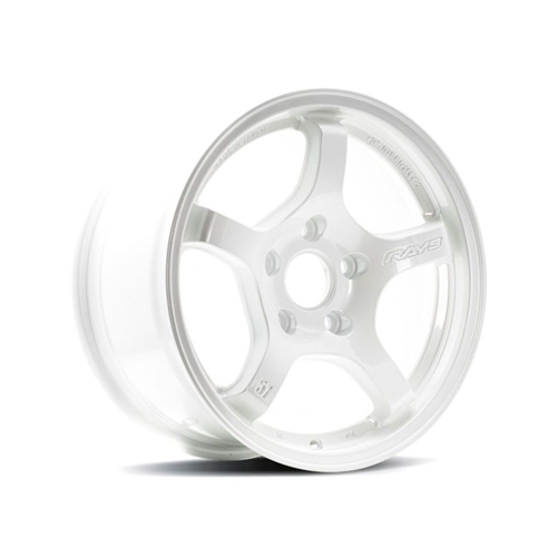 Gram Lights 57CR 15x8.0 +35 4-100 Ceramic White Wheel