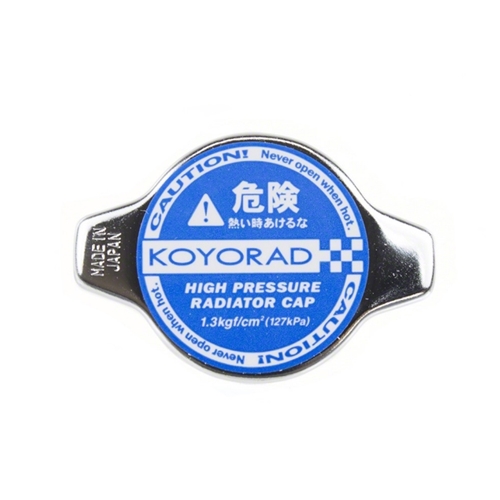 (Blue) Koyorad Hyper Radiator Cap - Shallow Plunger Style