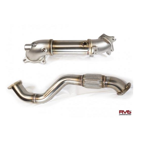 RV6 UPPipe & Downpipe Combo - Honda Civic 1.5 16-21 - (CATTED)