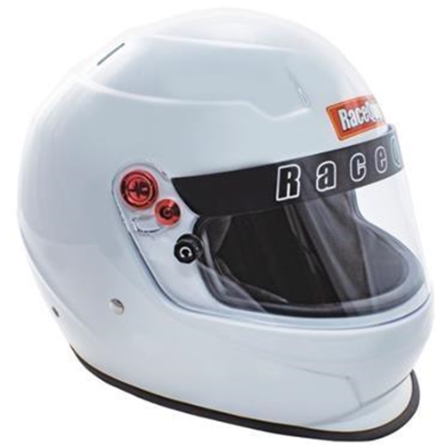 RACEQUIP PRO20 Snell SA2020 Full Face Helmets - Gloss White - Small