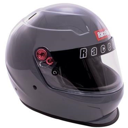 RACEQUIP PRO20 Snell SA2020 Full Face Helmets - Gloss Steel - Small