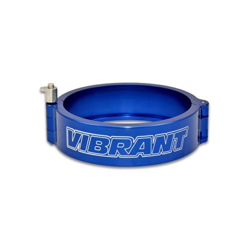 Vibrant HD Quick Release Clamp with Pin for 2.5" OD Tubing - Anodized Blue